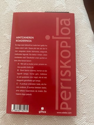 Aintzaneren koadernoa