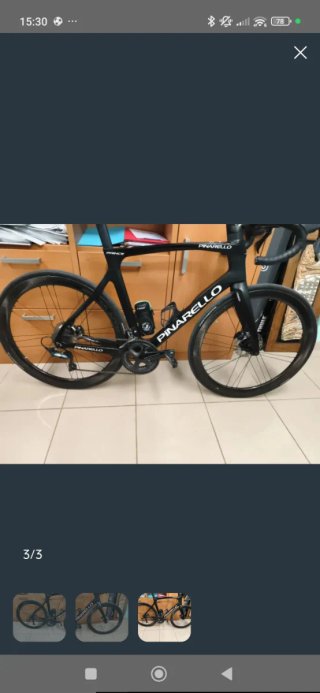 Bicicleta Pinarello Prince Talla 56 Manillar Most