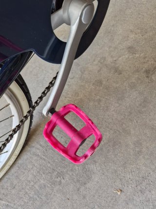 Bicicleta niña BTWIN 20 azul y rosa