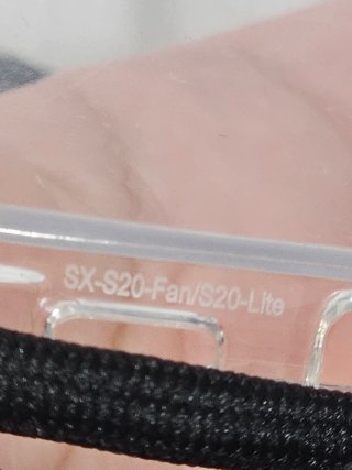 Funda Transparente S20 Fan/Lite