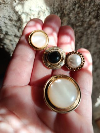 Lote 8 botones vintage