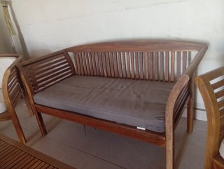 Mueble de jardín de madera