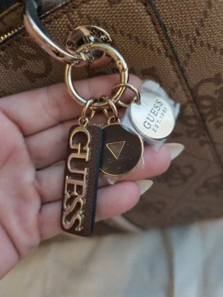 Bolso Guess Beige y Marrón