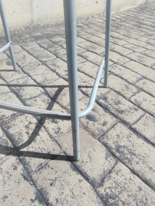 Taburetes Ikea Negro/Gris