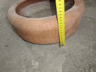 Bebedero de terracota para animales