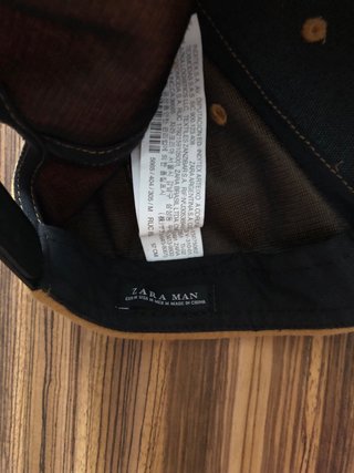 Gorra beige/marrón