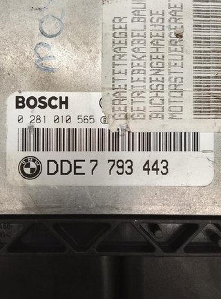 Centralita motor uce bmw 0281010565 serie 2.0 6158