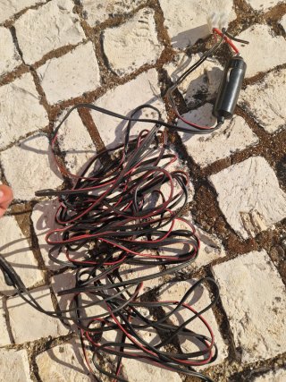 Lanterna gambiarra para carro clássico vintage