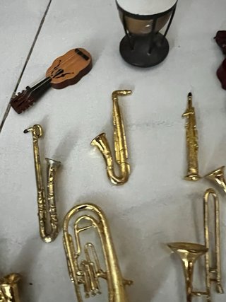 Collezione Miniature Strumenti Musicali - 17pz