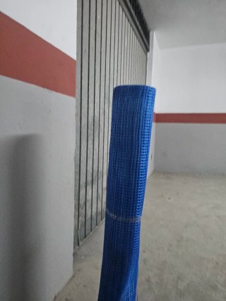Malla de fibra de vidrio azul