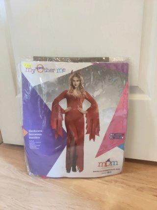 Disfraz Hechicera Diabla Talla M-L