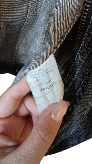 Giacca Denim GAS Uomo M Vintage Y2K