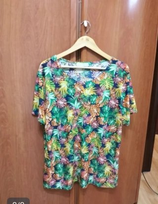 Camiseta de manga corta, talla XL