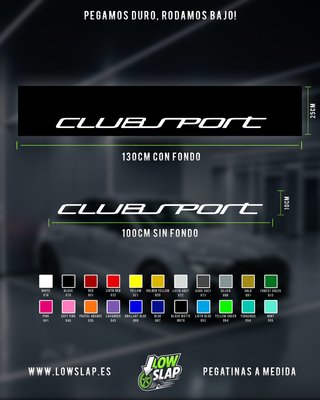 Parasol VW Clubsport