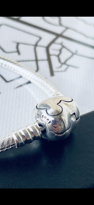 Pulsera Pandora Corazón Brillante Plata