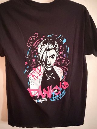 Camiseta Negra Talla xl