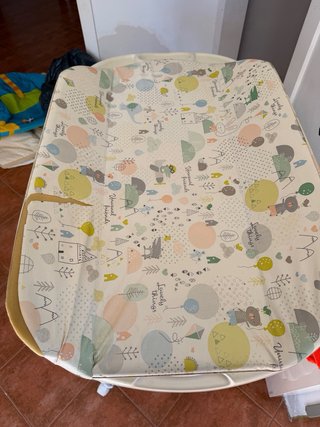 Cambiador bañera bebé y accesorios