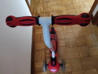 Patinete Ryder 3 ruedas rojo
