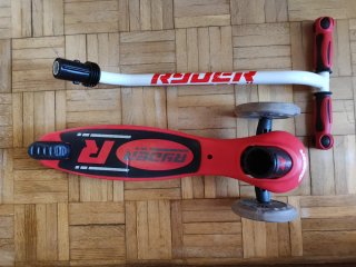 Patinete Ryder 3 ruedas rojo