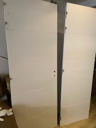 Puertas blancas modernas