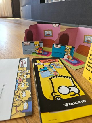 Carte da collezione The Simpsons
