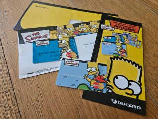 Carte da collezione The Simpsons