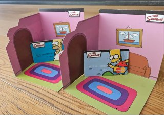 Carte da collezione The Simpsons