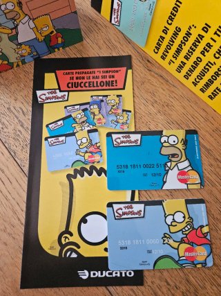 Carte da collezione The Simpsons