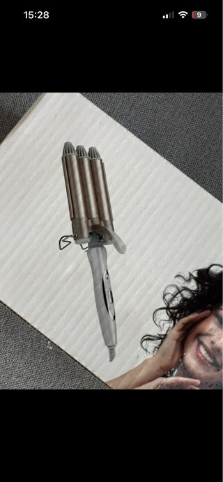 Ondulador de pelo de tres tubos