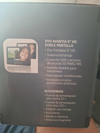 DVD 9 HD para Coche AVANTIA