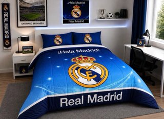 Edredón Real Madrid Azul