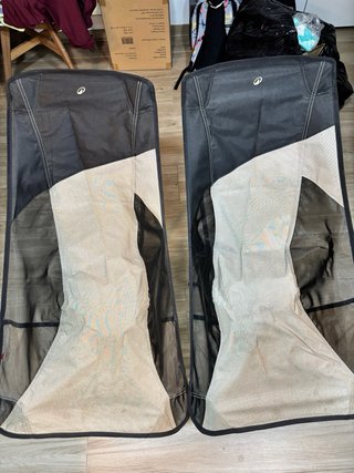2 Sillas Camping Quechua Beige/Negro