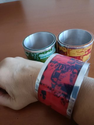 Bracciali rigidi set 3 pezzi