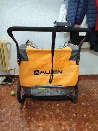Remolque bicicleta/carrito Allen Sports 2 niños