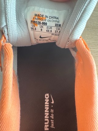 Zapatillas Nike Air Zoom Pegasus 41 Gris Naranja