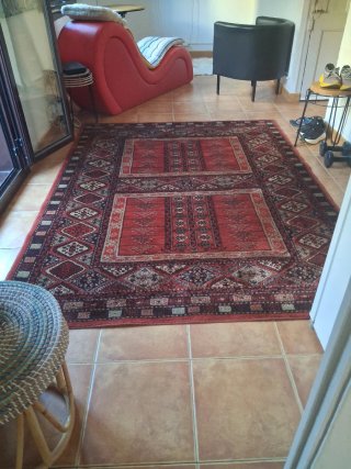 Alfombr grande2.20m x 1.70m Perfecto estado limpia