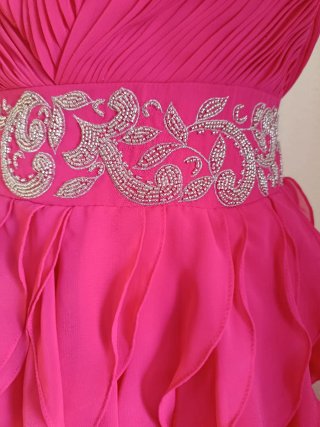 Vestido de Gala Pronovias Rosa