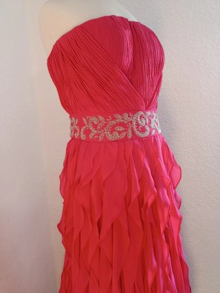 Vestido de Gala Pronovias Rosa
