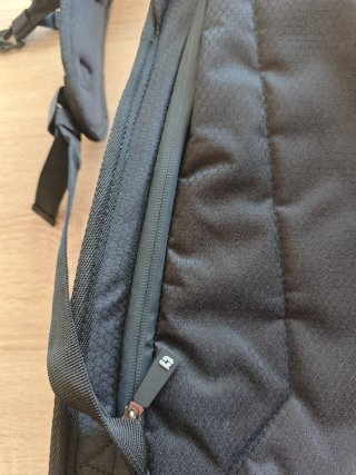 Mochila Moto Course Slipstream Naranja/Negra