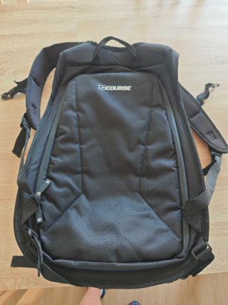 Mochila Moto Course Slipstream Naranja/Negra