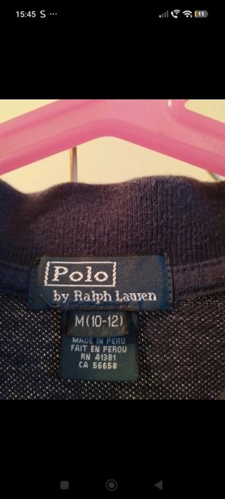 Polo niño rayas azul, rojo, blanco