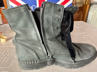 Botas Geox Piel Negra Talla 38