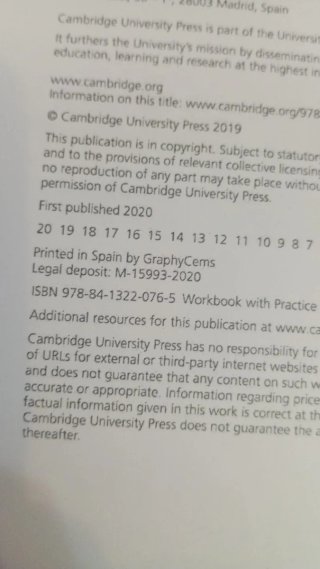 Libro y cuadernillo de inglés 4 de la eso