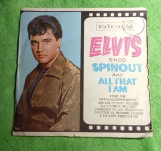 Disco Vinilo 7 Elvis Sings Spinout