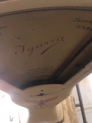 Balanza vintage Igarra Barcelona