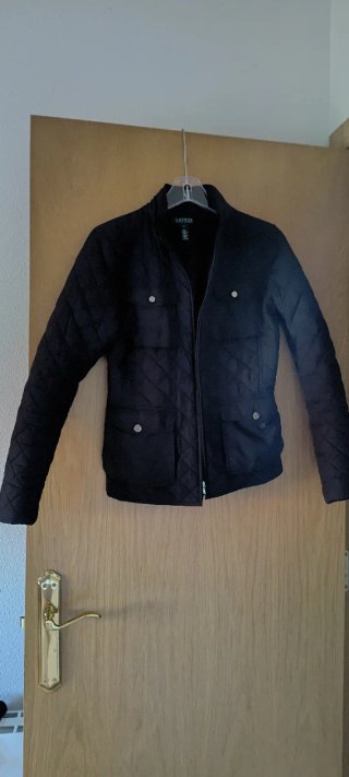 Cazadora Lauren Ralph Lauren Negra Talla   M