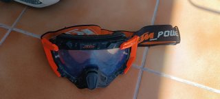 Casco Acerbis Cross talla L y Gafas KTM