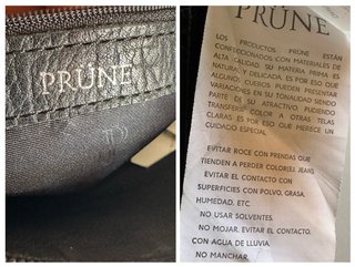 Bolso Piel Prüne Negro