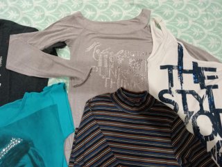 Lote 5 Camisetas Mujer