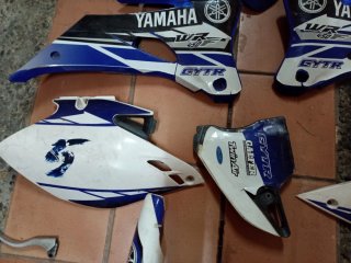 Cachas Yamaha WR 250/450 Azul/Blanco